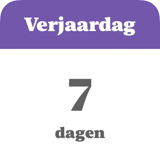 Verjaardag · Kalender